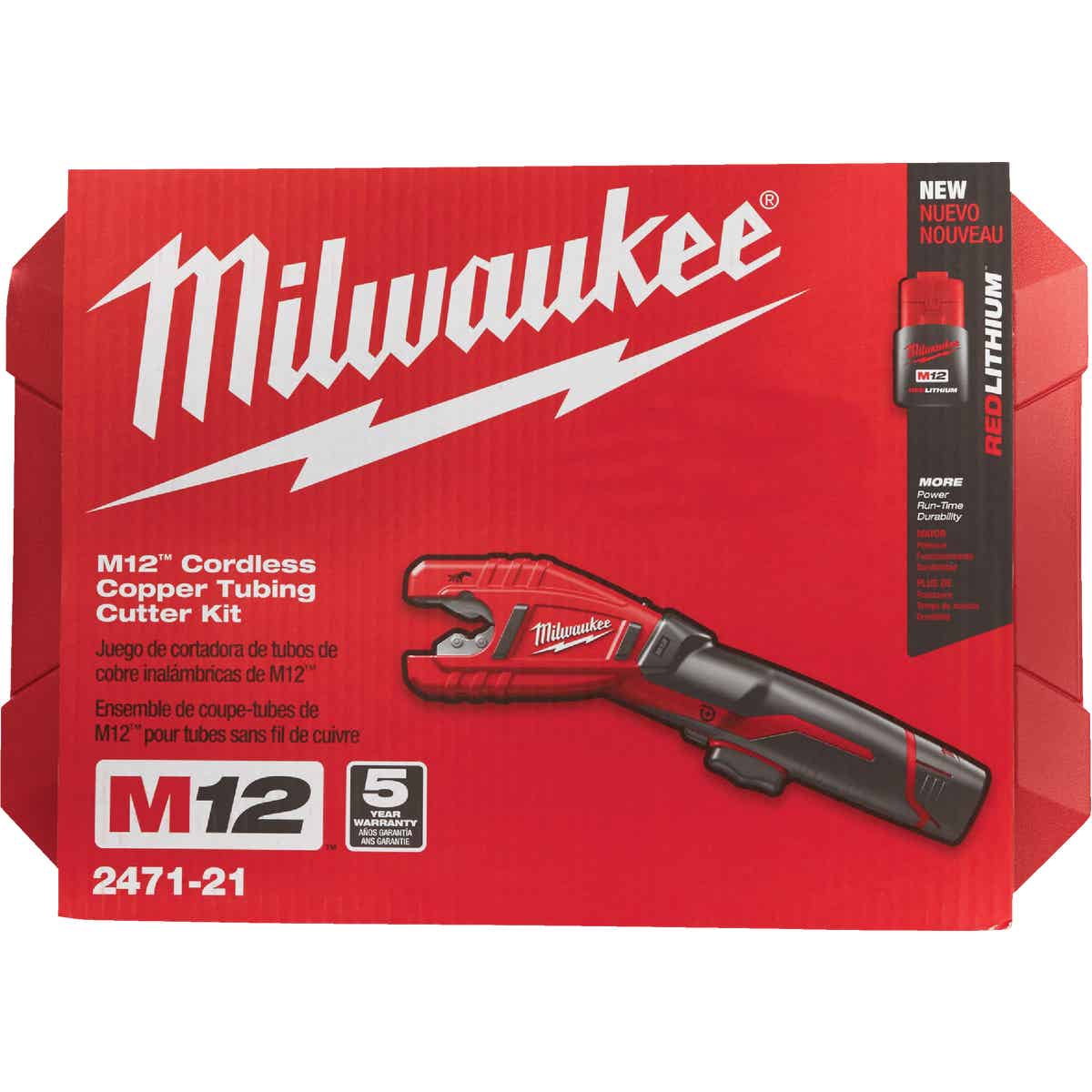 Milwaukee m12 tubing online cutter