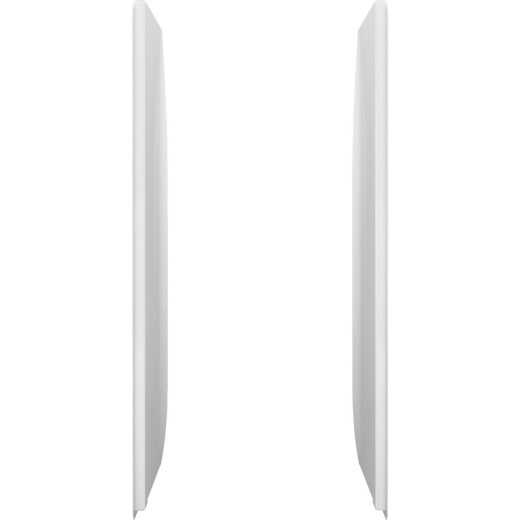 Sterling Ensemble Curve 30 In. W x 72-1/2 In. H 2- Piece Shower End Wall Set in White