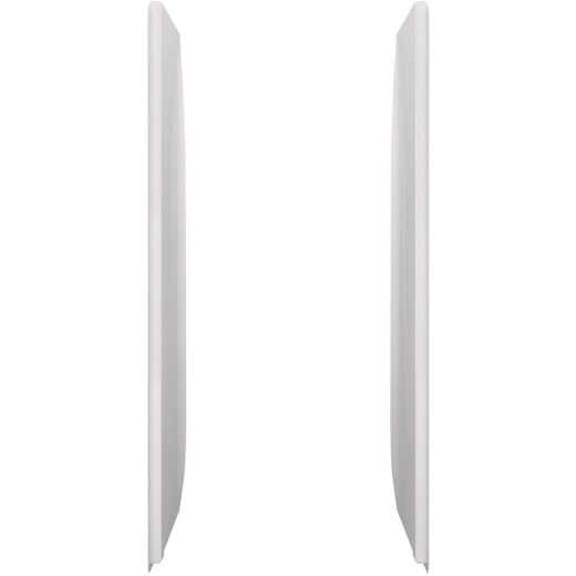 Sterling Traverse 34 In. x 72.25 In. Alcove Shower EnWalls, White