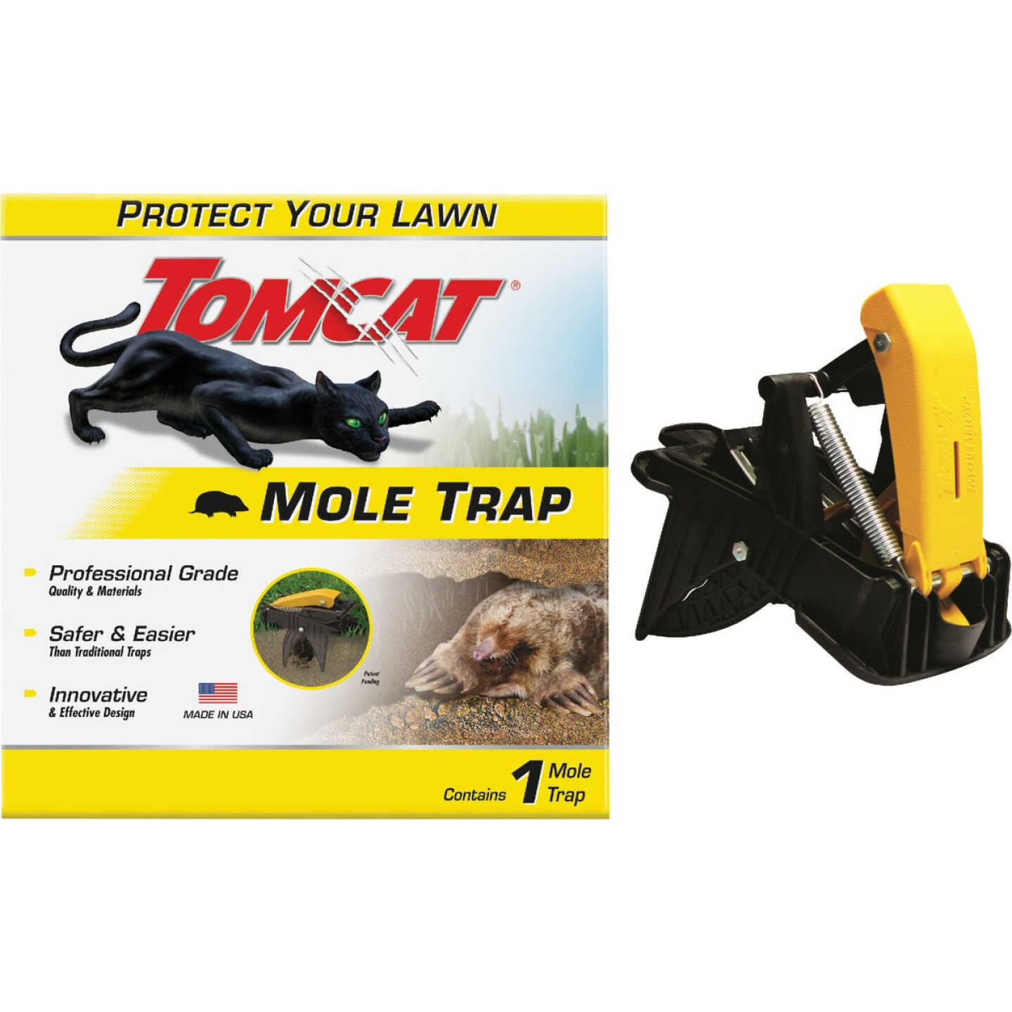 TOMCAT Protect Your Lawn Spring-Loaded Mole Trap - Kellogg Supply