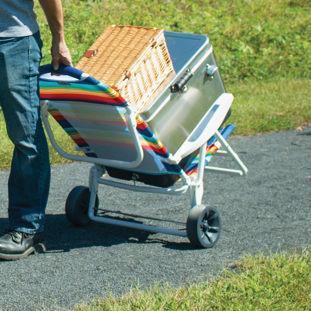 Rio brands folding online beach chair