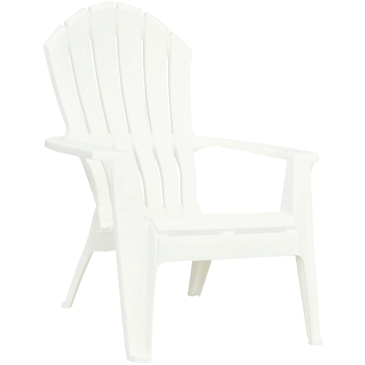 Adams RealComfort White Resin Adirondack Chair Kellogg Supply